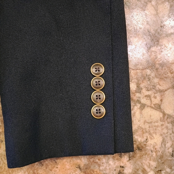 Men's Joseph & Feiss Navy Blue Blazer - Size 38 Short Classic Fit - 100% Wool - Picture 10 of 12